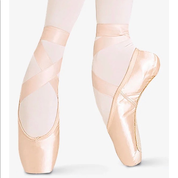Adult Balance European Pointe Ballet Dance Shoes - Picture 2 of 10